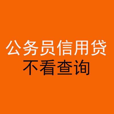 丰县公务员信用贷款